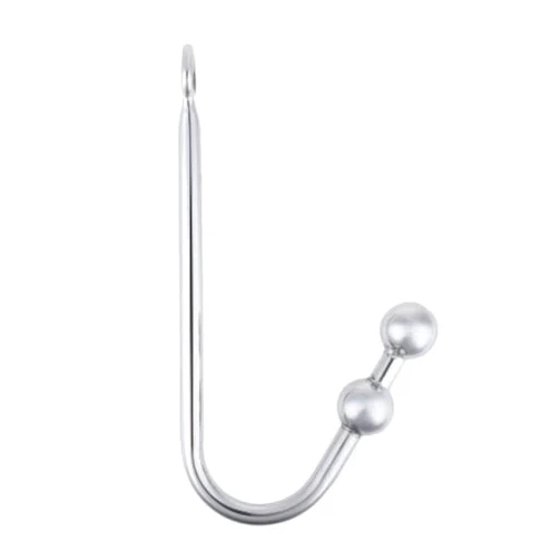 Anal Steel Balls Two Hook Pleasurable Stainless 4417 0705